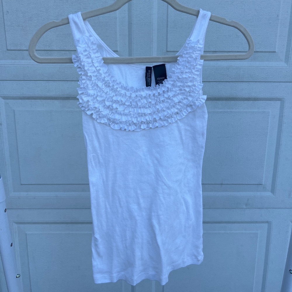 Bisou Bisou White Tank